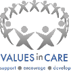 Values in Care logo
